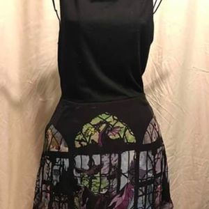 Sleeping beauty stained glass dress